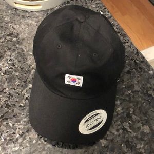 Brand new never worn adjustable Korean flag hat